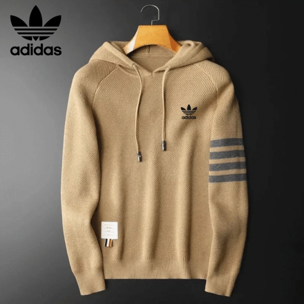 AD® Heritage Stripe Knit Hoodie - Image 2