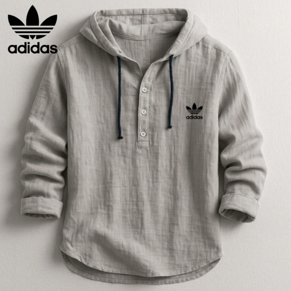 AD® Urban Breeze Henley Hoodie - Image 4