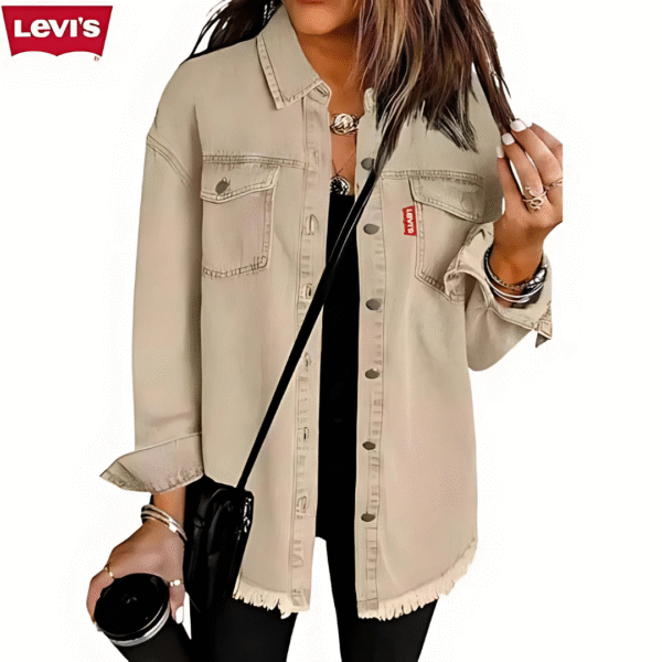 Levi’s® Classic Light Wash Overshirt - Image 6