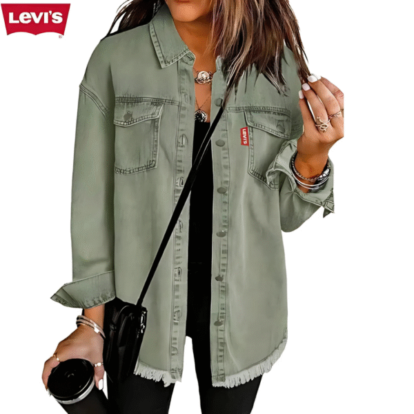 Levi’s® Classic Light Wash Overshirt - Image 5